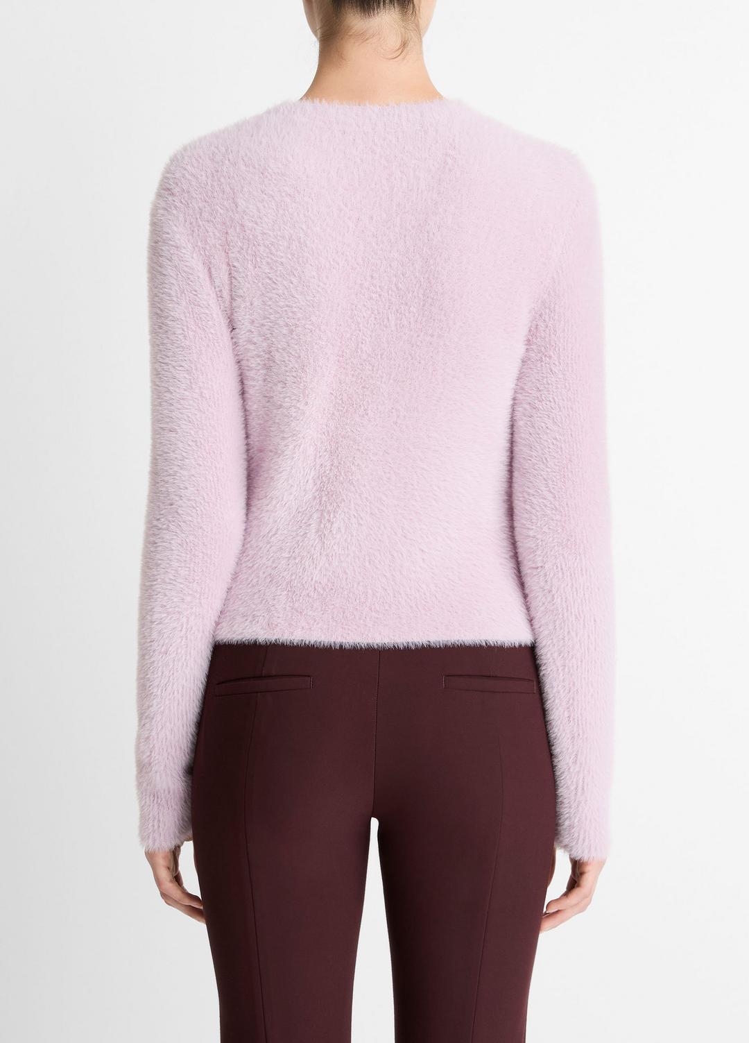 Eyelash Crew Neck Sweater in Crew Neck | Vince US
