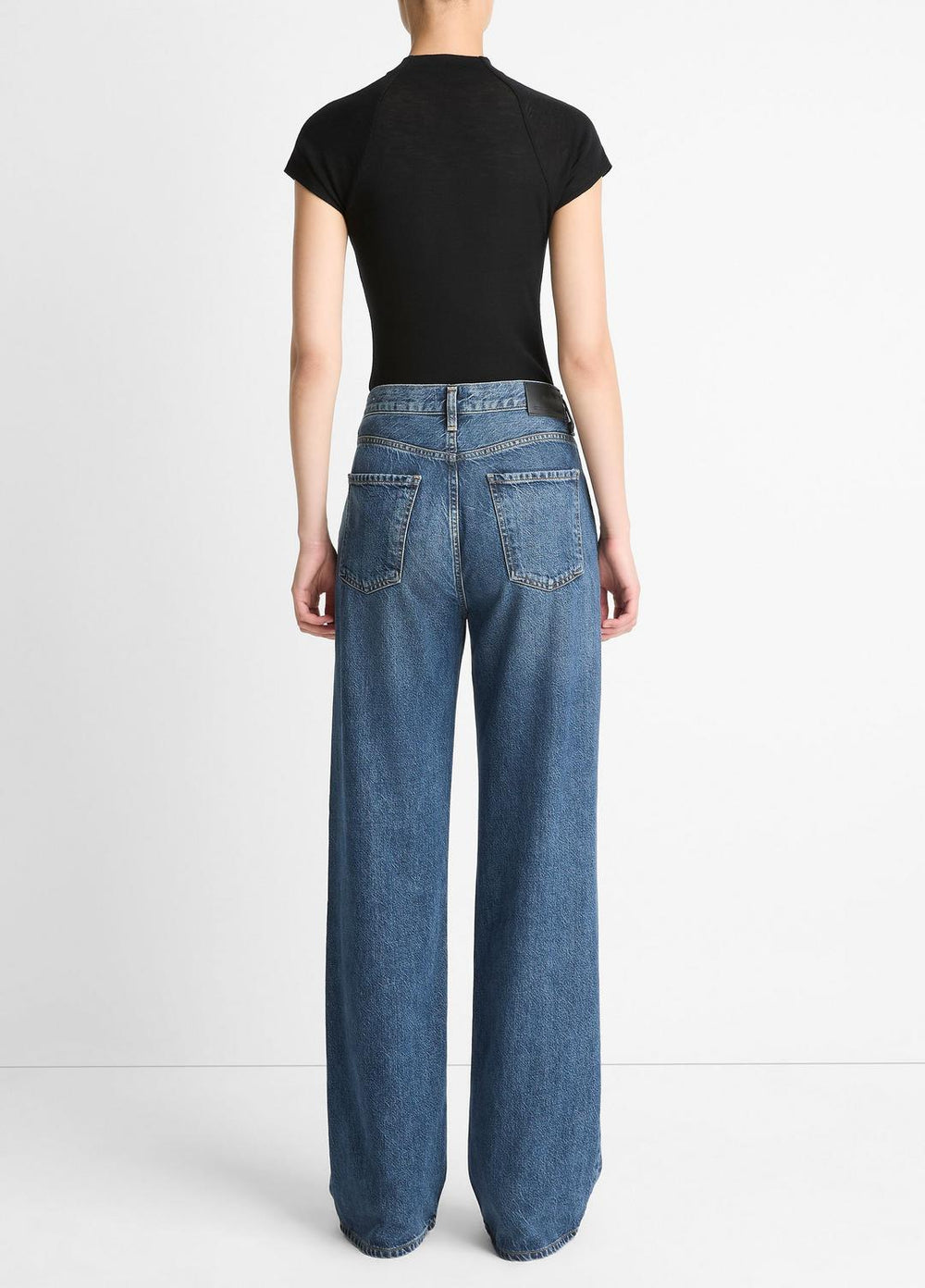 Citizens of Humanity Annina Straight-Leg Jean in Denim | Vince on sale