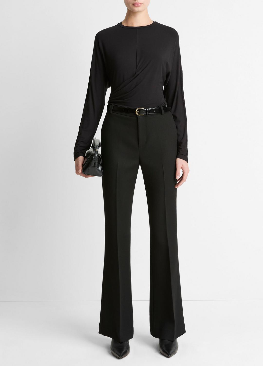 Fixed-Drape Long-Sleeve T-Shirt in Long Sleeve | Vince on sale