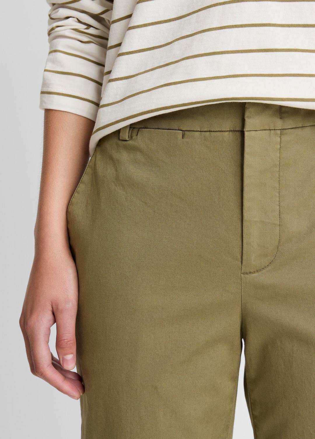 Avery Mid-Rise Italian Stretch-Cotton Chino Pant in Trousers | Vince sale