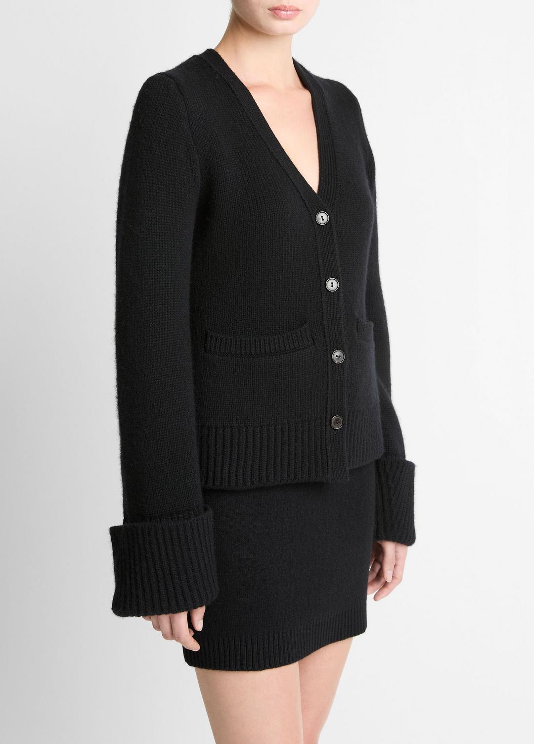 Double-Face Wool & Cashmere-Blend Cardigan in Cardigans | Vince discount