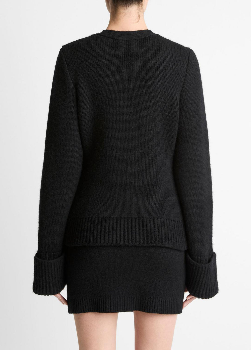 Double-Face Wool & Cashmere-Blend Cardigan in Cardigans | Vince discount