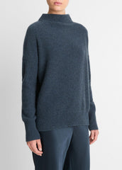 Plush Cashmere Funnel-Neck Sweater in Turtleneck | Vince sale