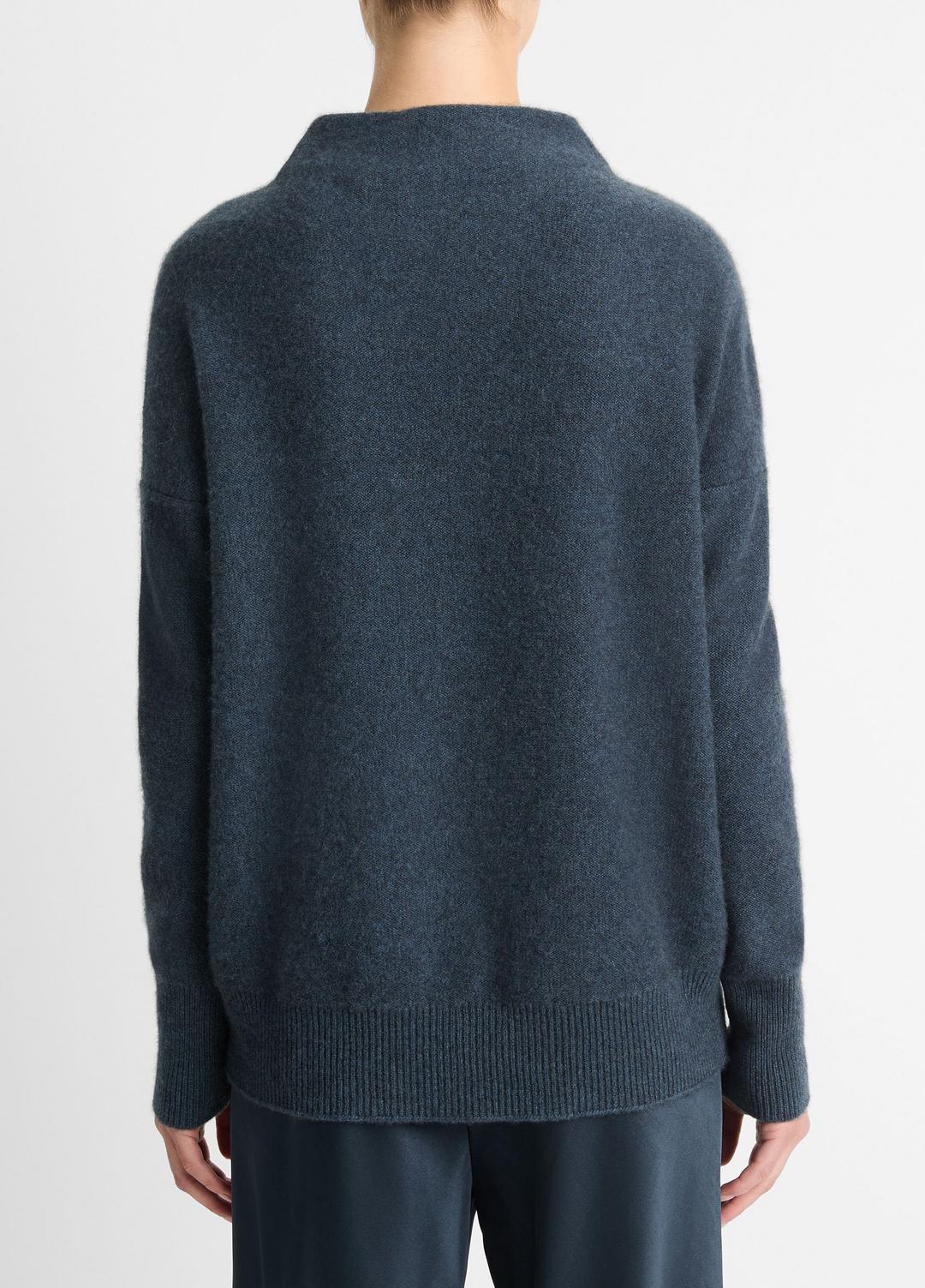 Plush Cashmere Funnel-Neck Sweater in Turtleneck | Vince sale