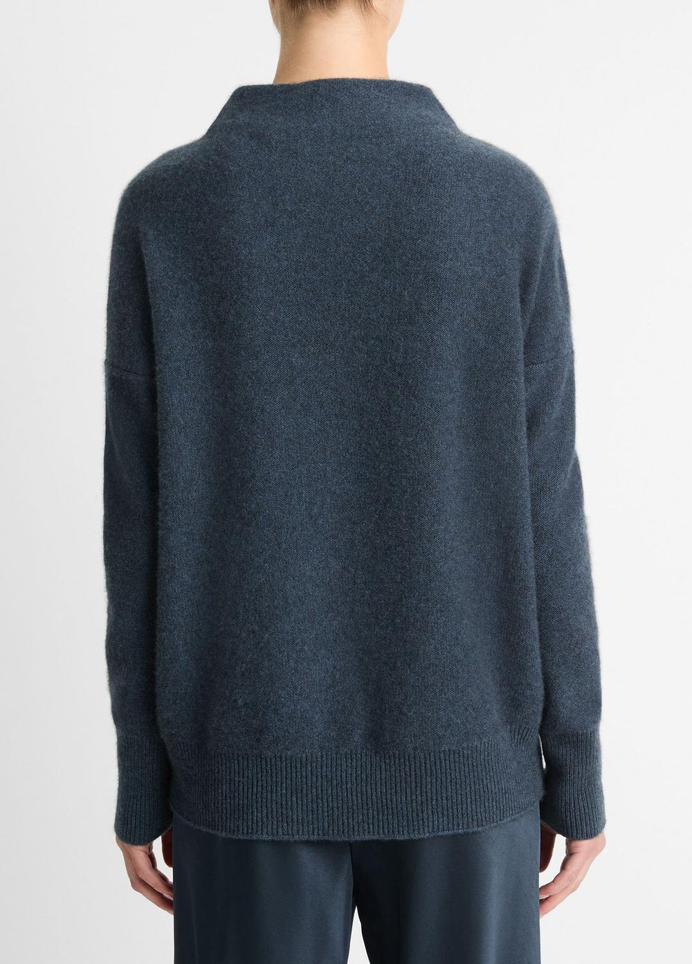 Plush Cashmere Funnel-Neck Sweater in Turtleneck | Vince sale