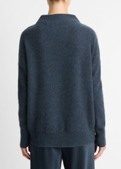 Plush Cashmere Funnel-Neck Sweater in Turtleneck | Vince sale
