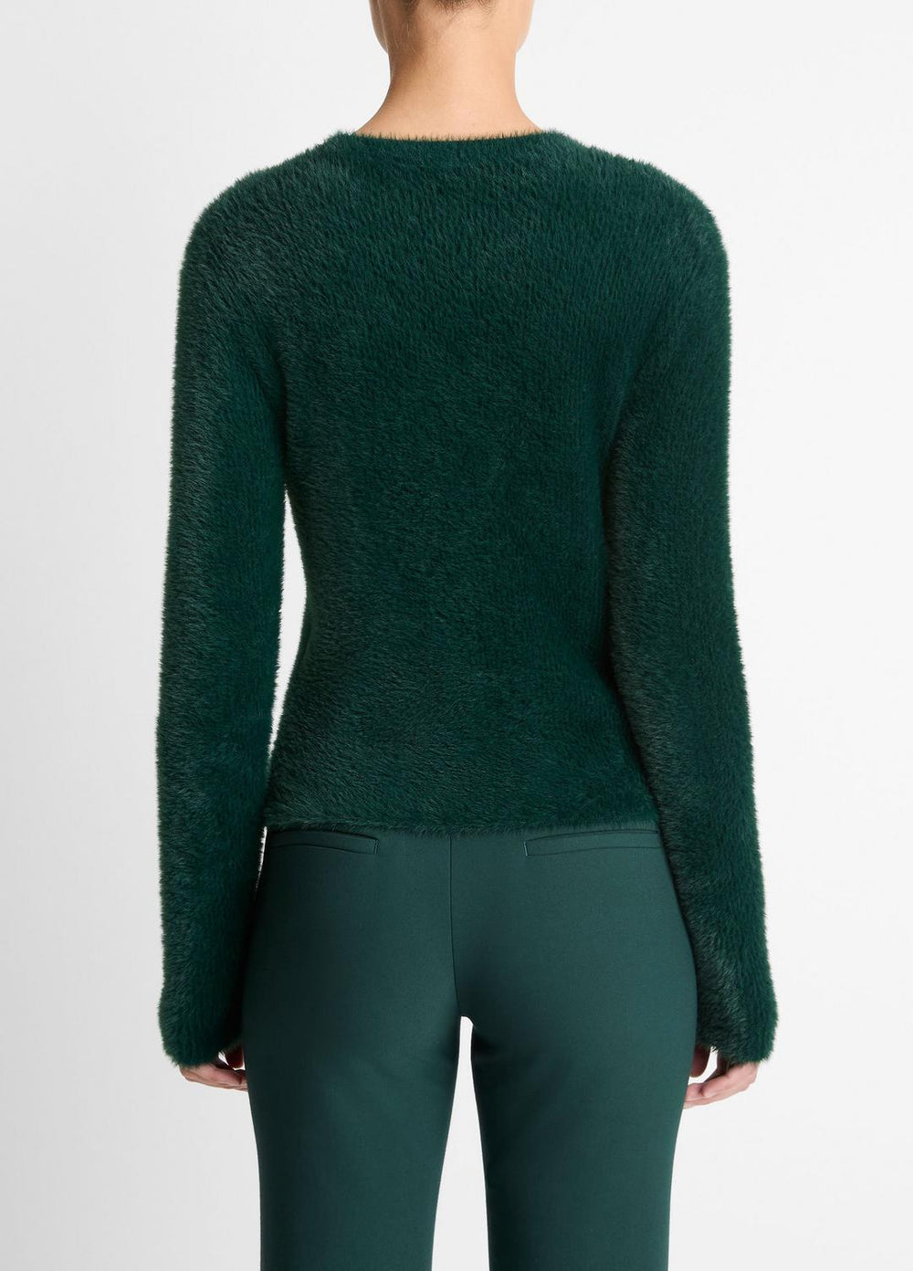 Eyelash Crew Neck Sweater in Crew Neck | Vince on sale