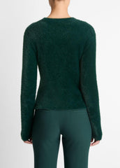 Eyelash Crew Neck Sweater in Crew Neck | Vince on sale
