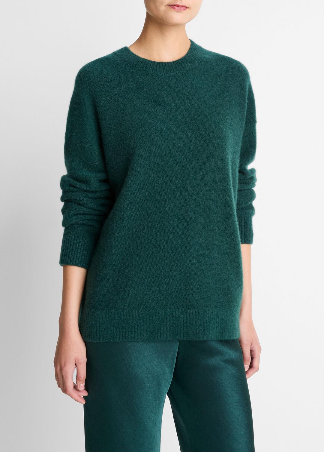 Plush Cashmere Crew Neck Sweater in Crew Neck | Vince Online