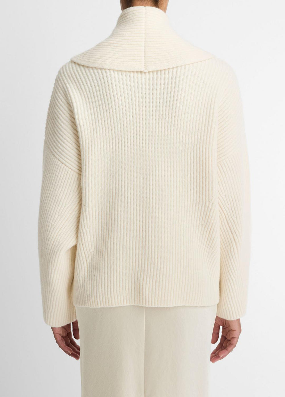 Wool-Blend Draped Sweater Coat in Sweaters | Vince outlet