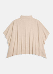 Merino Wool-Cashmere Funnel-Neck Poncho in Accessories | Vince sale