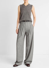 Donegal Plush Cashmere Sweater Vest in V-Neck | Vince outlet