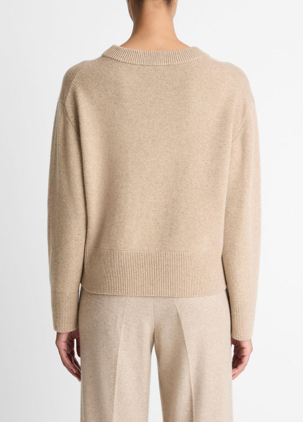 Wool-Cashmere V-Neck Sweater in V-Neck | Vince for sale