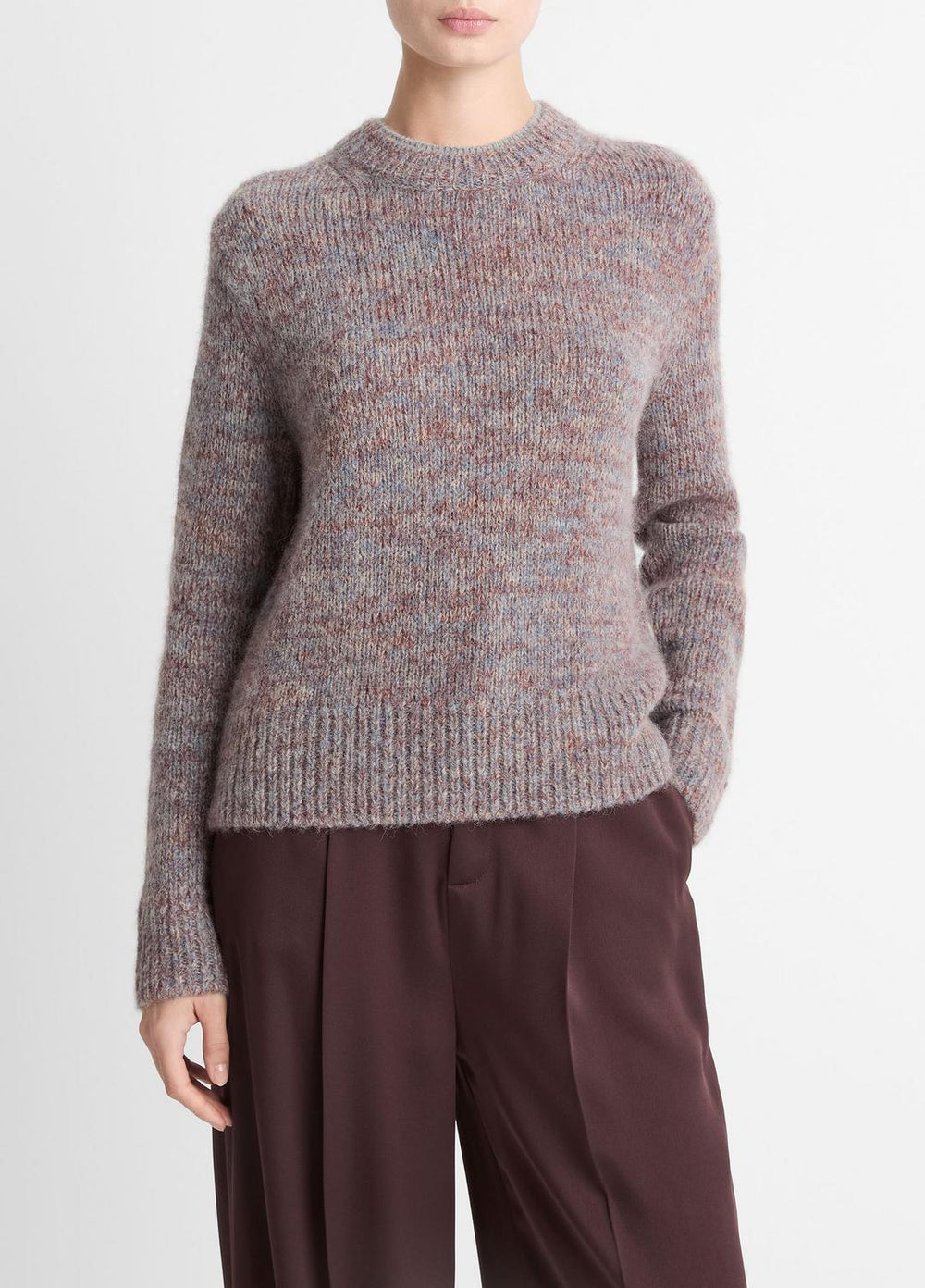 Marled Crew Neck Sweater in Crew Neck | Vince outlet