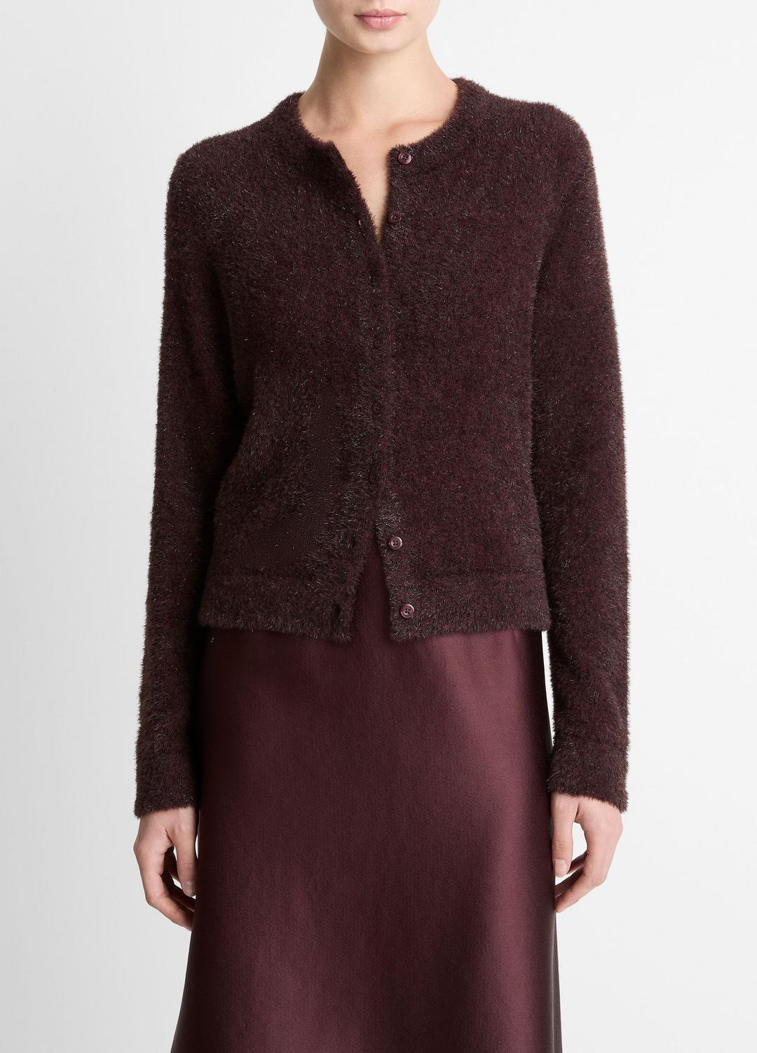 Metallic Eyelash Cardigan in Cardigans | Vince sale