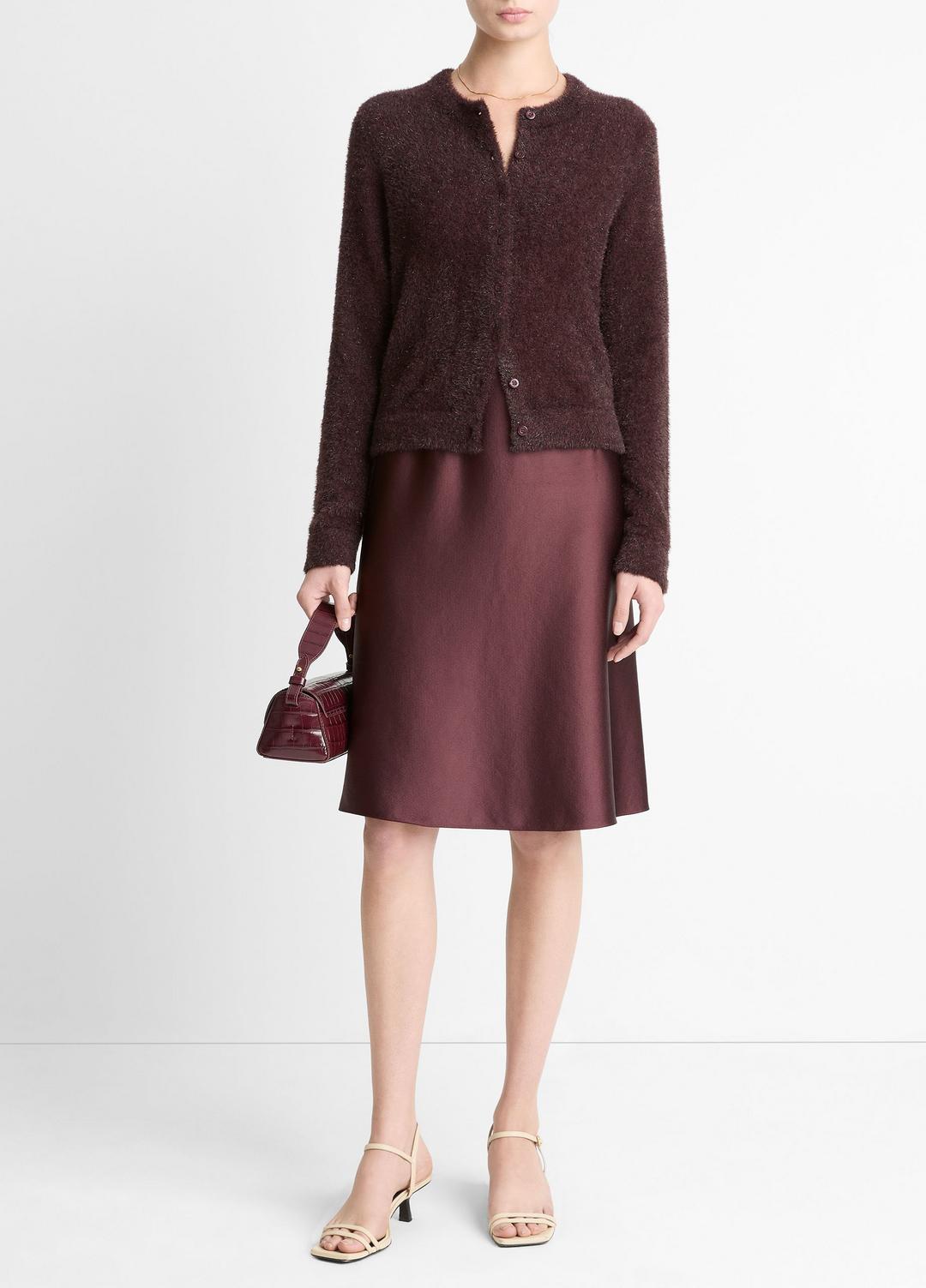 Metallic Eyelash Cardigan in Cardigans | Vince sale