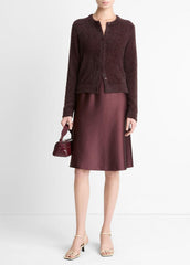 Metallic Eyelash Cardigan in Cardigans | Vince sale