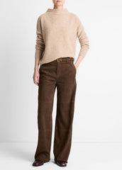 Donegal Cashmere Funnel-Neck Sweater in Turtleneck | Vince discount