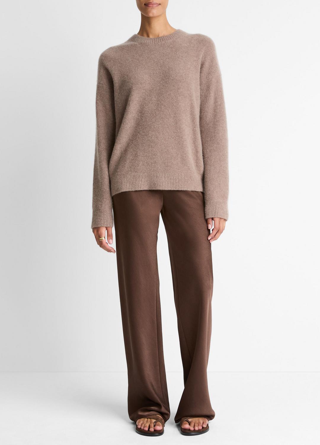 Plush Cashmere Crew Neck Sweater in Crew Neck | Vince outlet