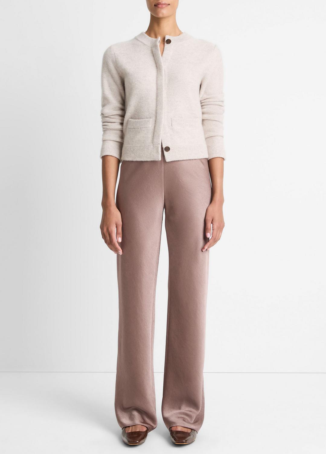 Plush Cashmere Shrunken Cardigan in Cardigans | Vince for sale