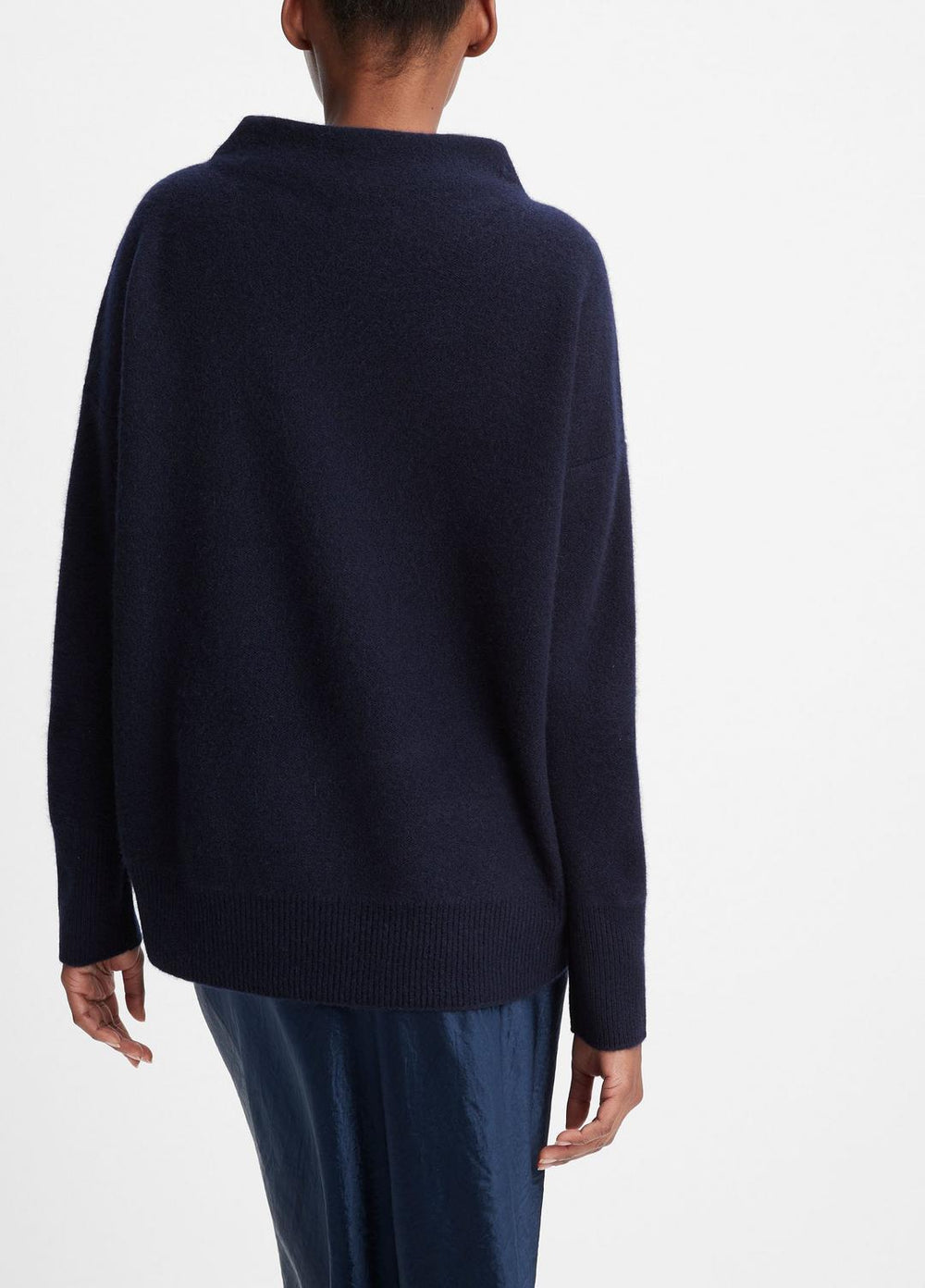 Plush Cashmere Funnel-Neck Sweater in Turtleneck | Vince sale