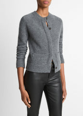 Plush Cashmere Shrunken Cardigan in Cardigans | Vince for sale