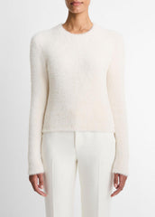 Eyelash Crew Neck Sweater in Crew Neck | Vince discount