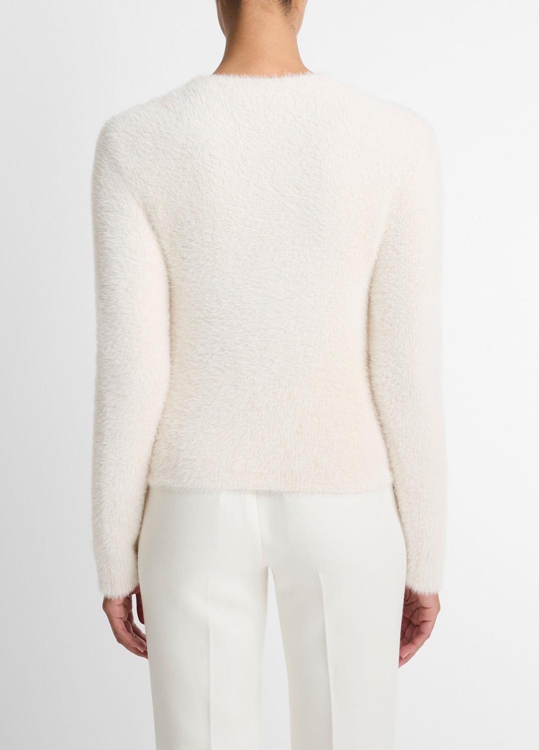 Eyelash Crew Neck Sweater in Crew Neck | Vince discount