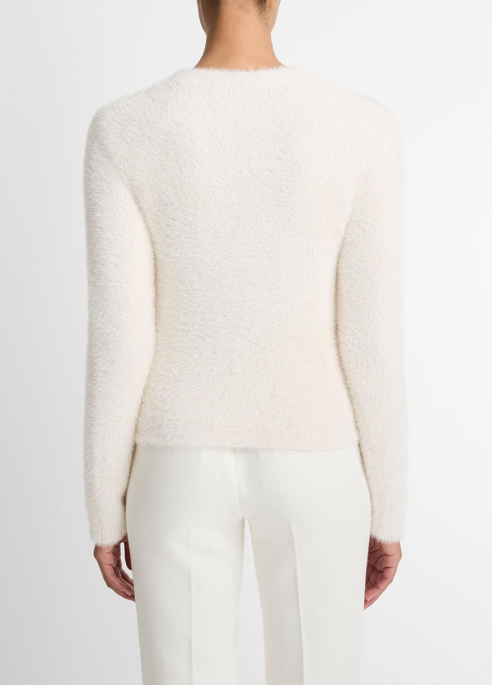 Eyelash Crew Neck Sweater in Crew Neck | Vince discount
