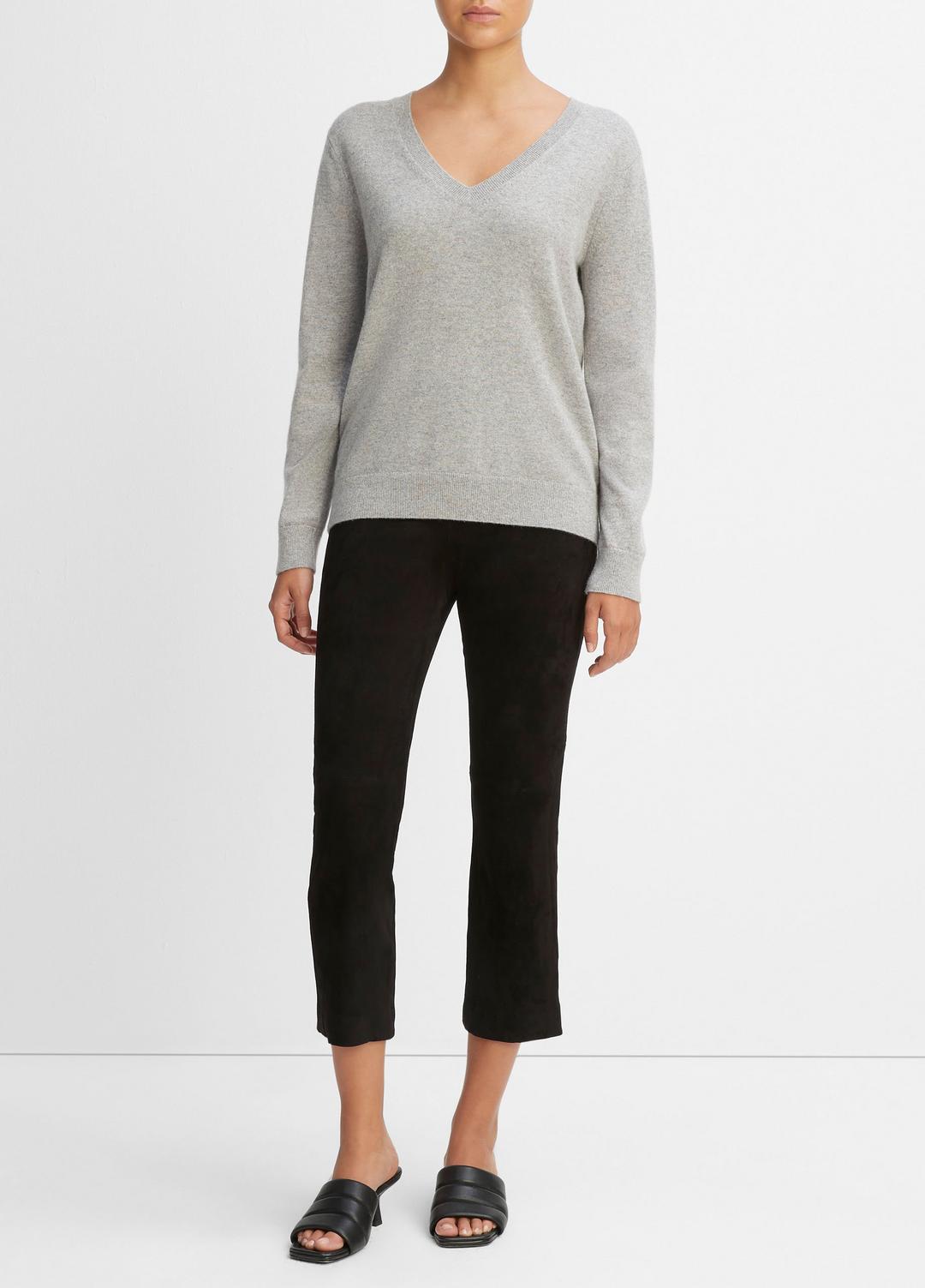 Cashmere Weekend V-Neck Sweater in V-Neck | Vince for sale