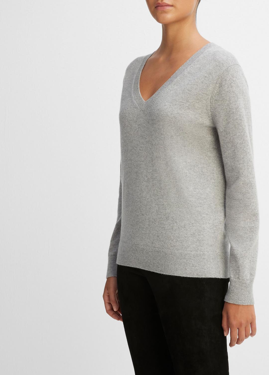 Cashmere Weekend V-Neck Sweater in V-Neck | Vince for sale