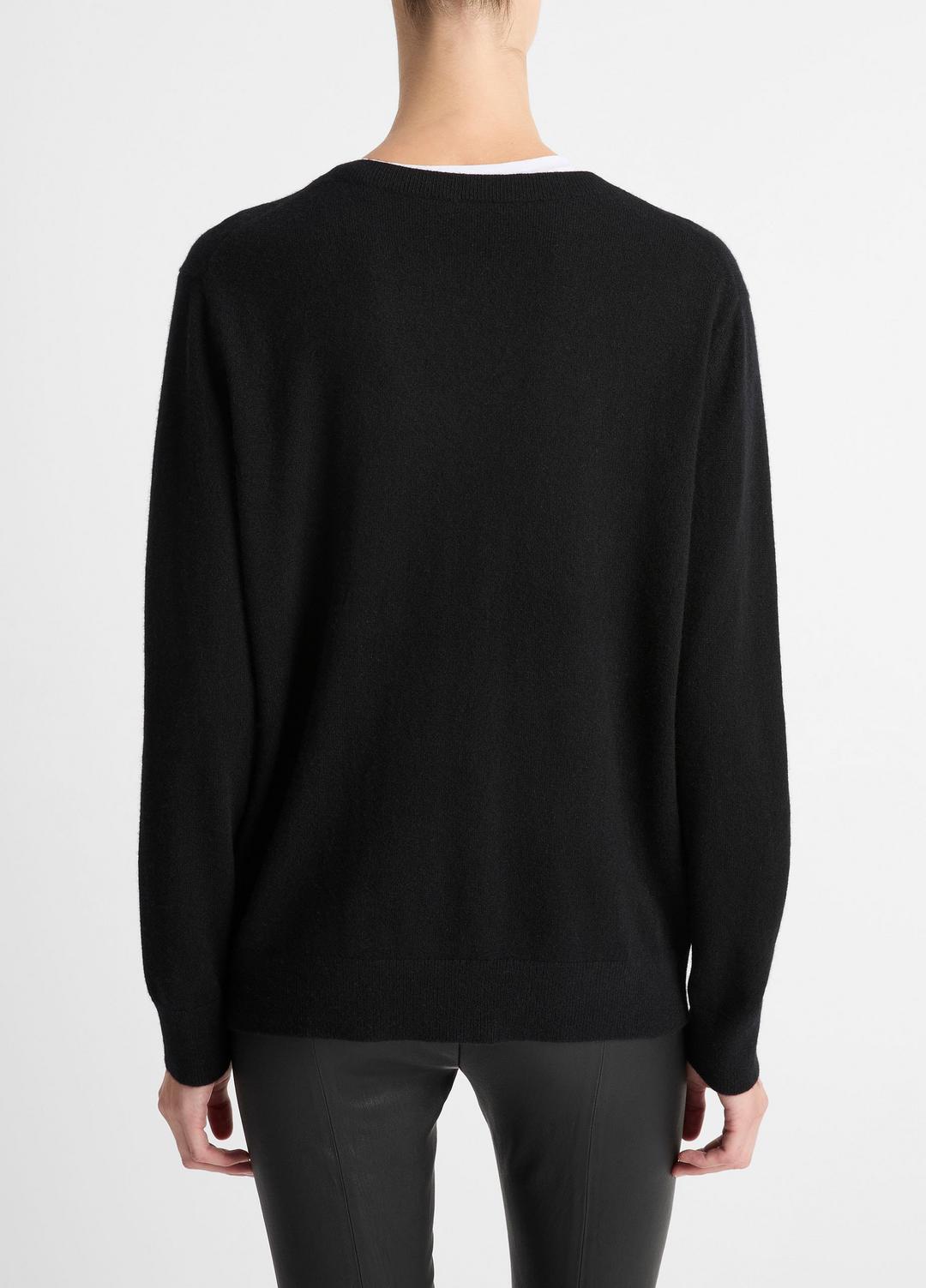 Cashmere Weekend V-Neck Sweater in V-Neck | Vince on sale