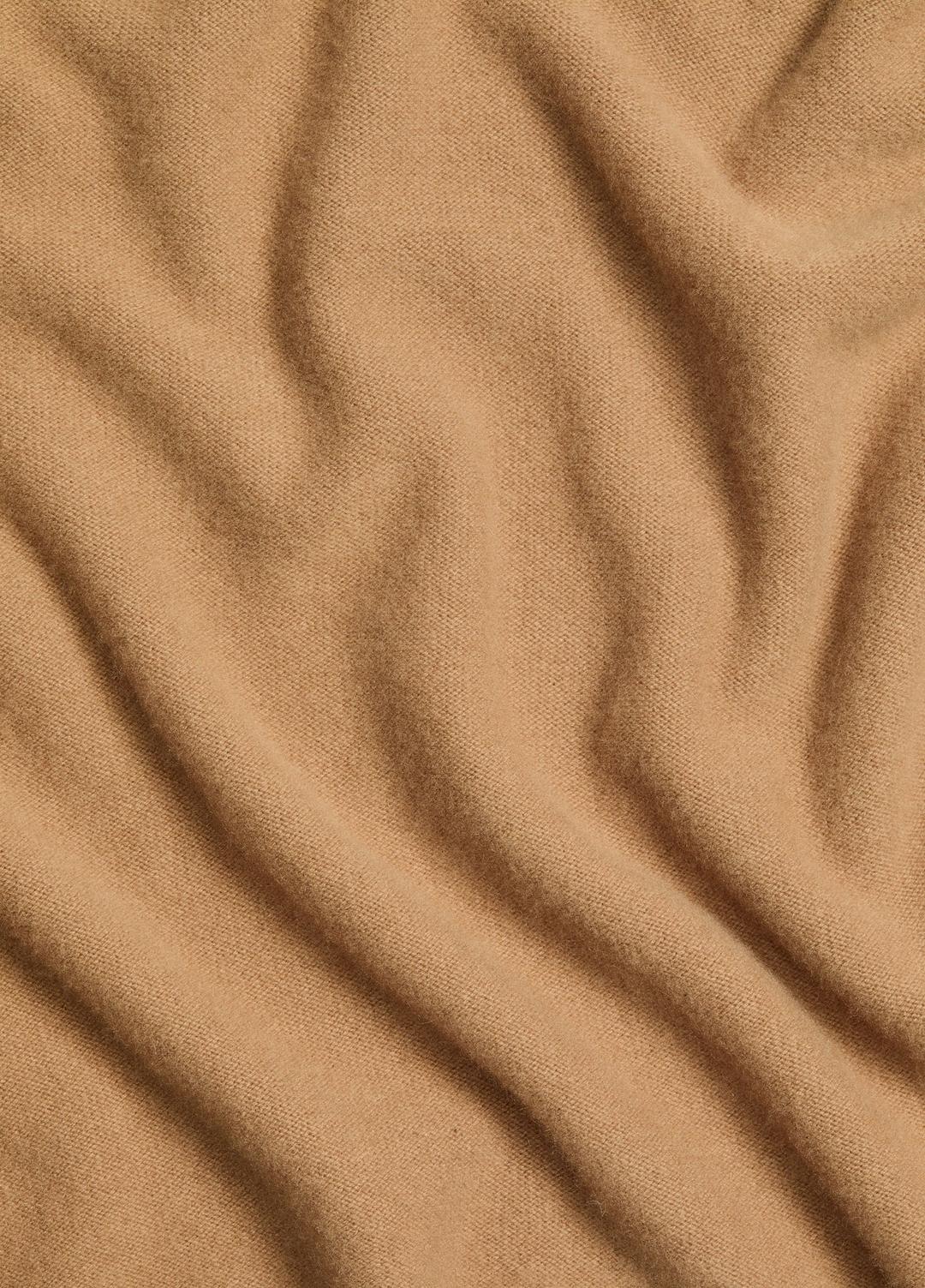 Merino Wool-Cashmere Funnel-Neck Poncho in Accessories | Vince US