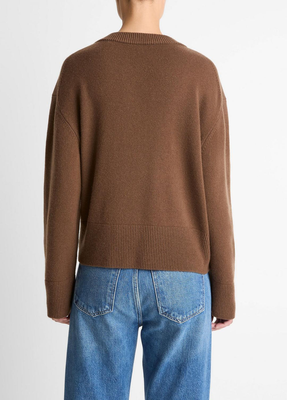 Wool-Cashmere V-Neck Sweater in V-Neck | Vince discount