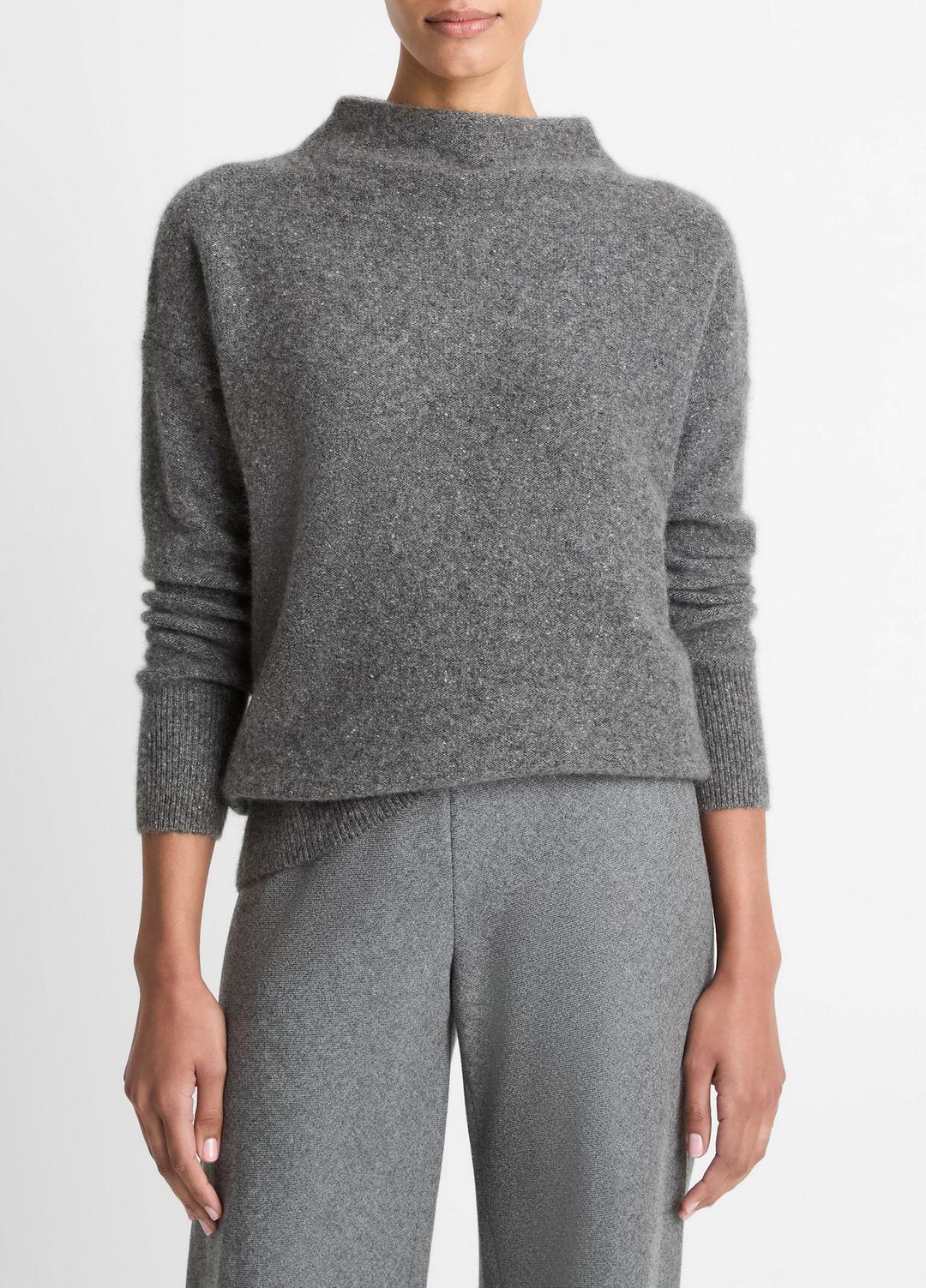 Donegal Cashmere Funnel-Neck Sweater in Turtleneck | Vince outlet