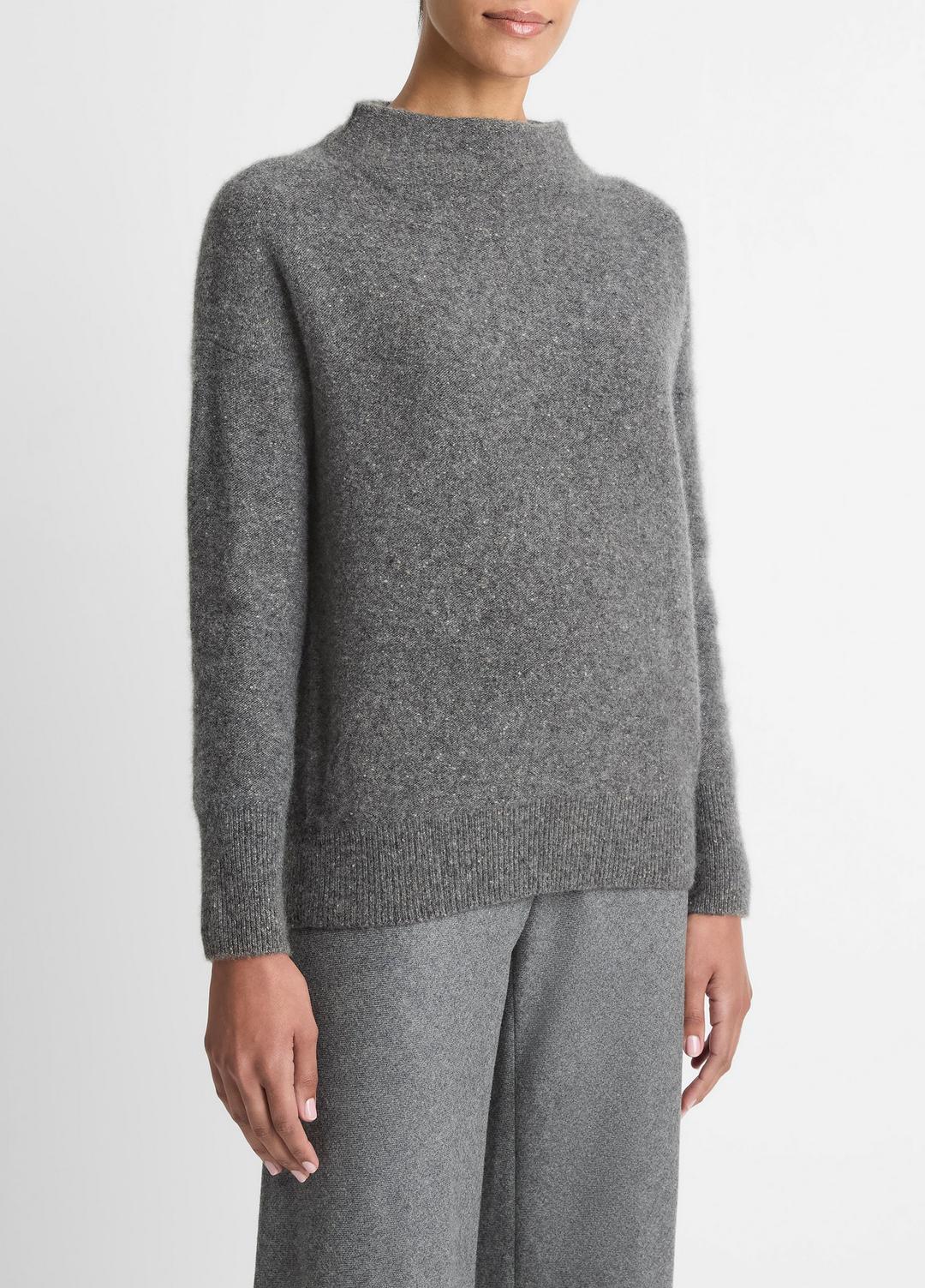 Donegal Cashmere Funnel-Neck Sweater in Turtleneck | Vince outlet