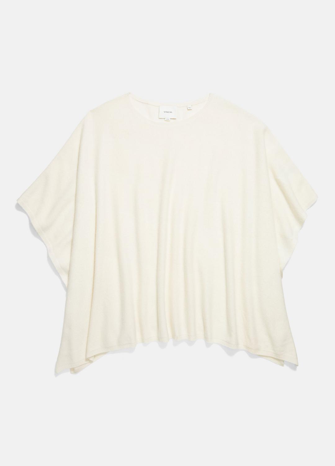 Reverse-Jersey Cashmere Boat-Neck Poncho in Sweaters | Vince for sale
