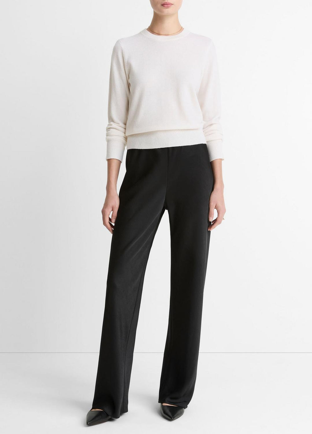 Cashmere Crew Neck Sweater in Crew Neck | Vince discount