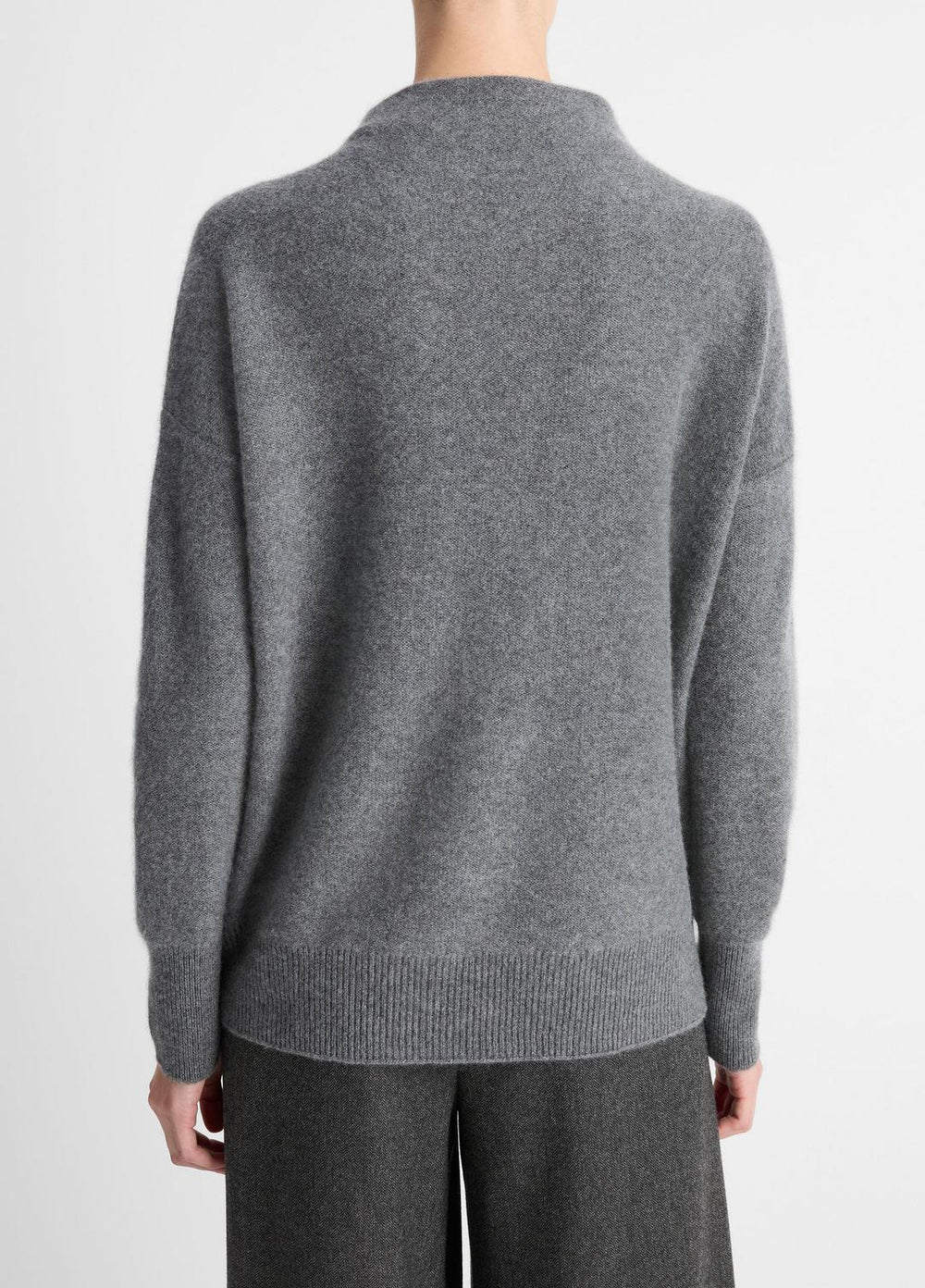 Plush Cashmere Funnel-Neck Sweater in Turtleneck | Vince near me