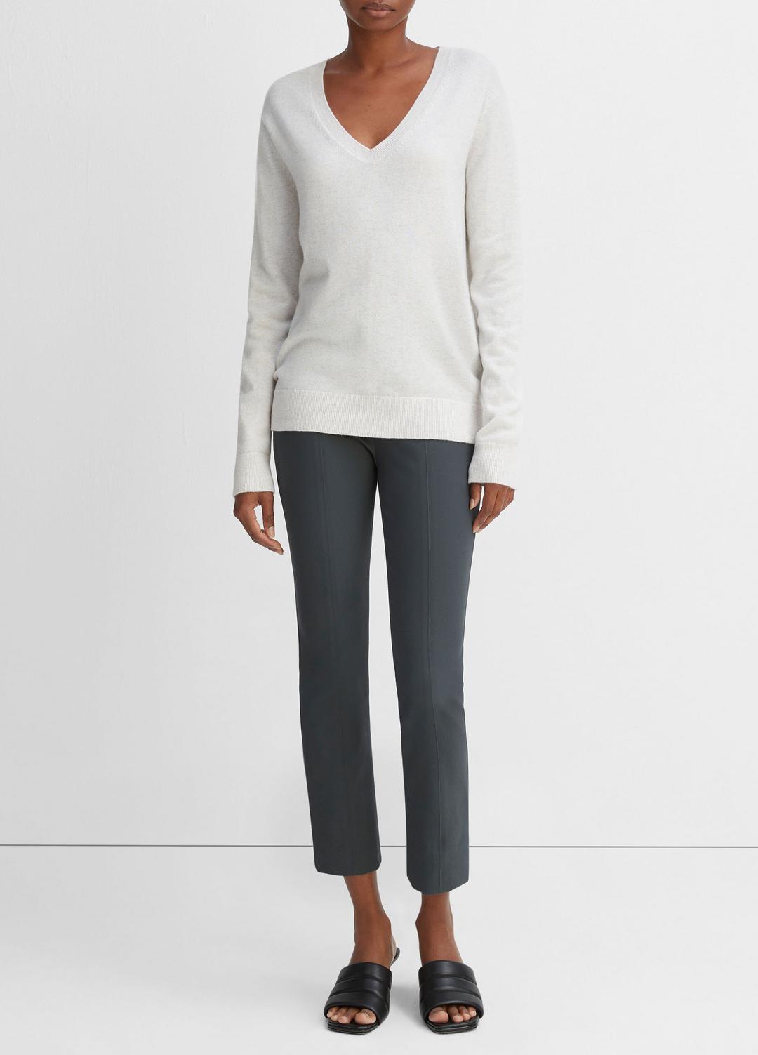 Cashmere Weekend V-Neck Sweater in V-Neck | Vince outlet