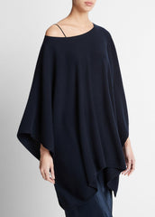 Reverse-Jersey Cashmere Boat-Neck Poncho in Sweaters | Vince sale