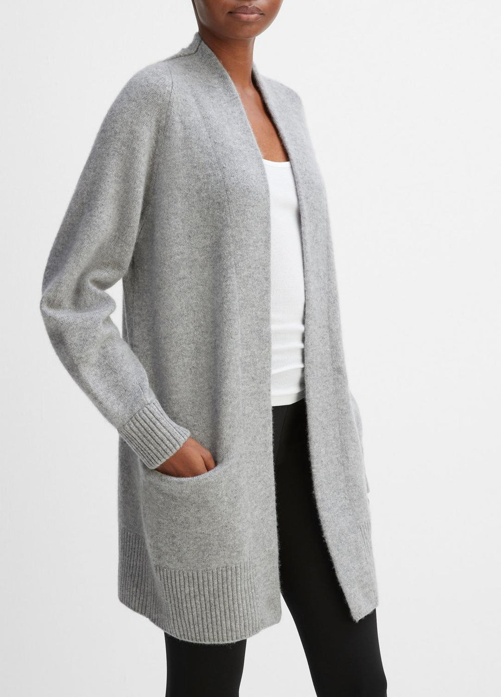 Cashmere Open-Front Cardigan in Cardigans | Vince Online
