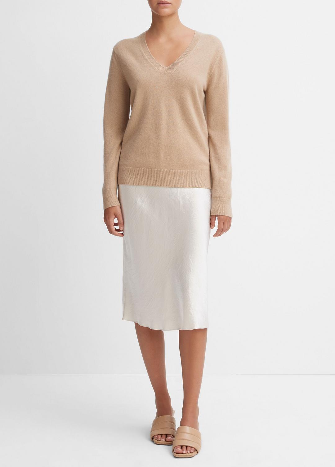 Cashmere Weekend V-Neck Sweater in V-Neck | Vince discount