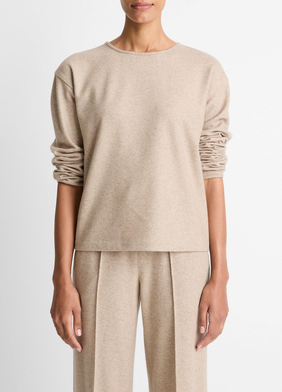 Italian Wool-Blend Lounge Pullover in Sweatshirts & Hoodies | Vince sale