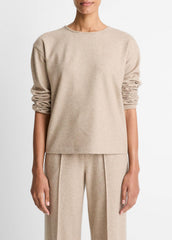 Italian Wool-Blend Lounge Pullover in Sweatshirts & Hoodies | Vince sale