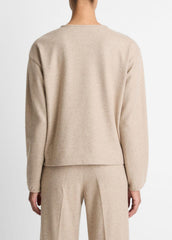 Italian Wool-Blend Lounge Pullover in Sweatshirts & Hoodies | Vince sale
