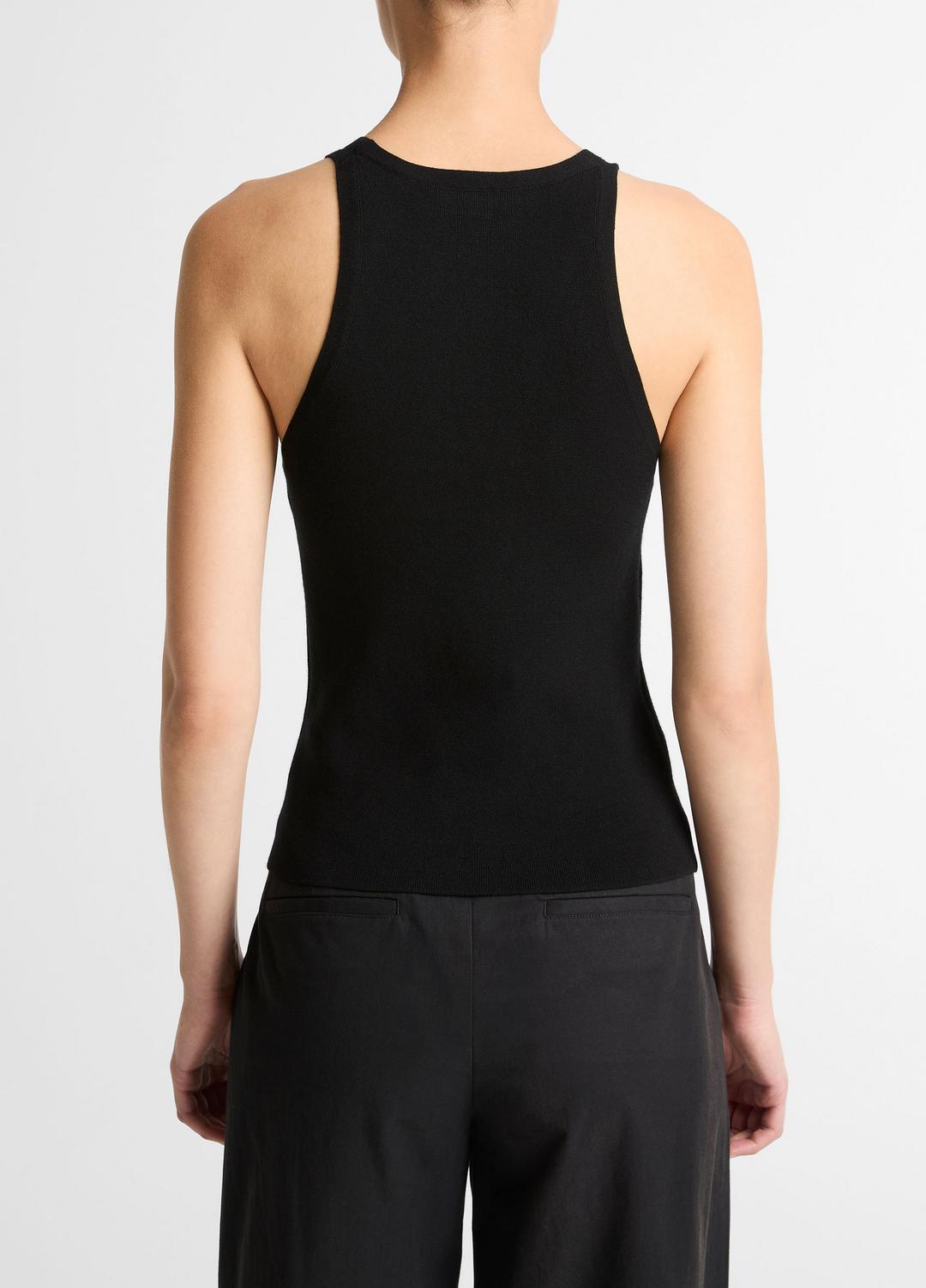 Milano-Stitch Scoop-Neck Sweater Tank in Tank Tops | Vince outlet