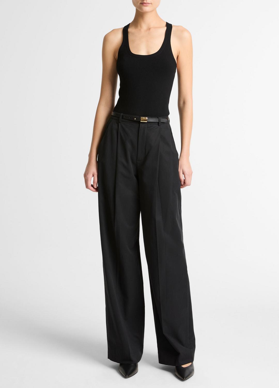 Milano-Stitch Scoop-Neck Sweater Tank in Tank Tops | Vince outlet