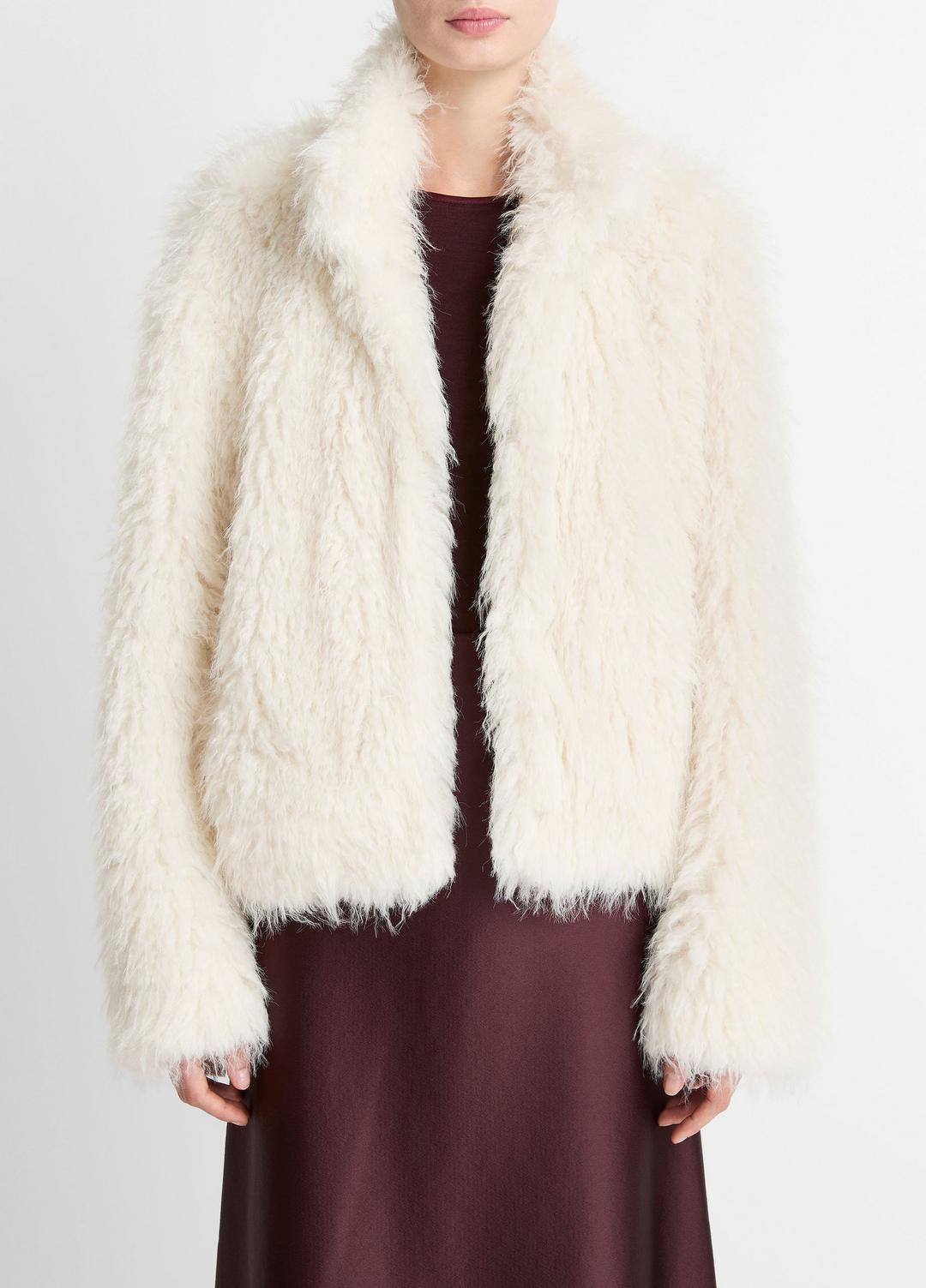 Shaggy Faux-Fur Jacket in Jackets | Vince discount