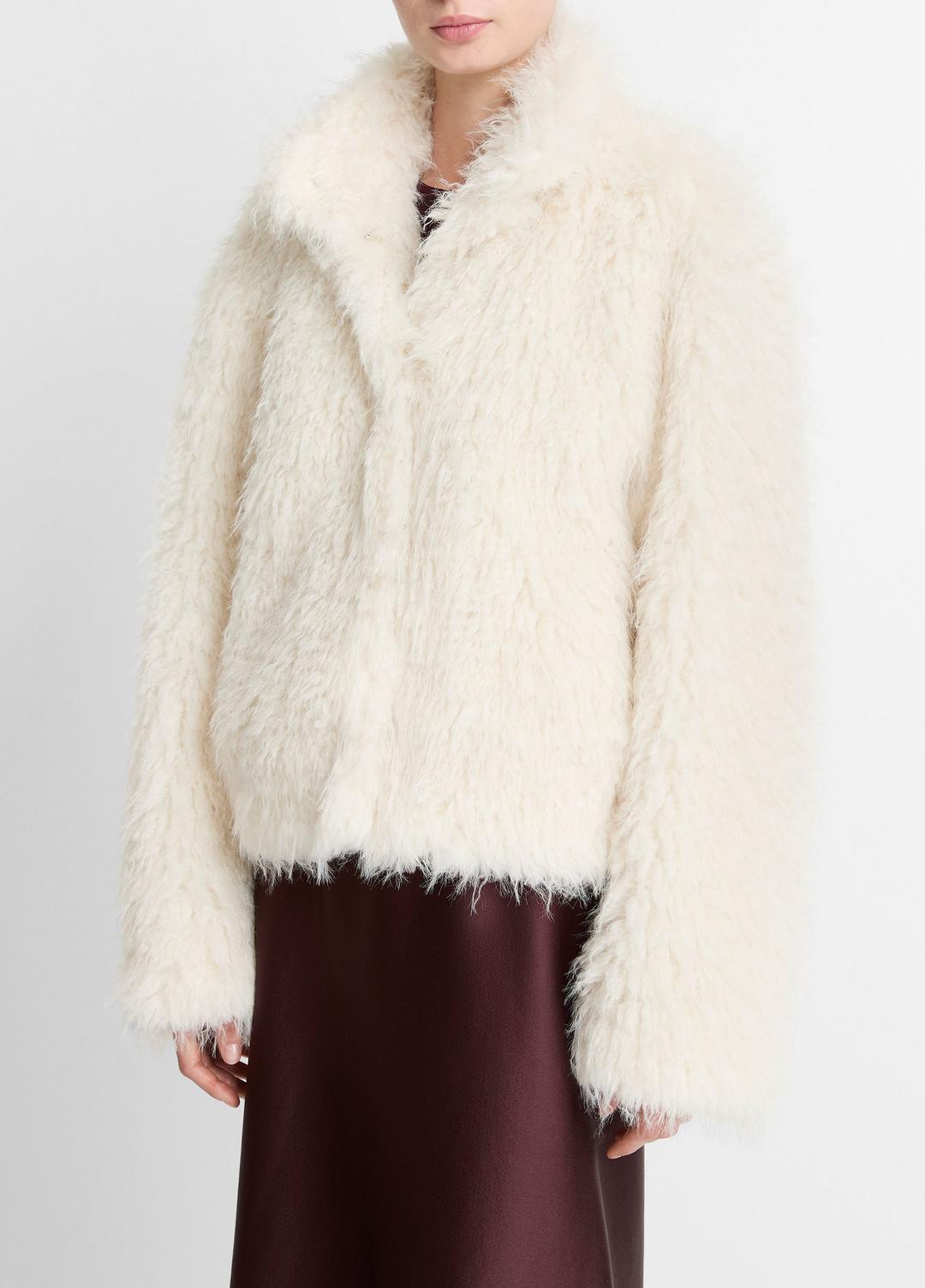 Shaggy Faux-Fur Jacket in Jackets | Vince discount